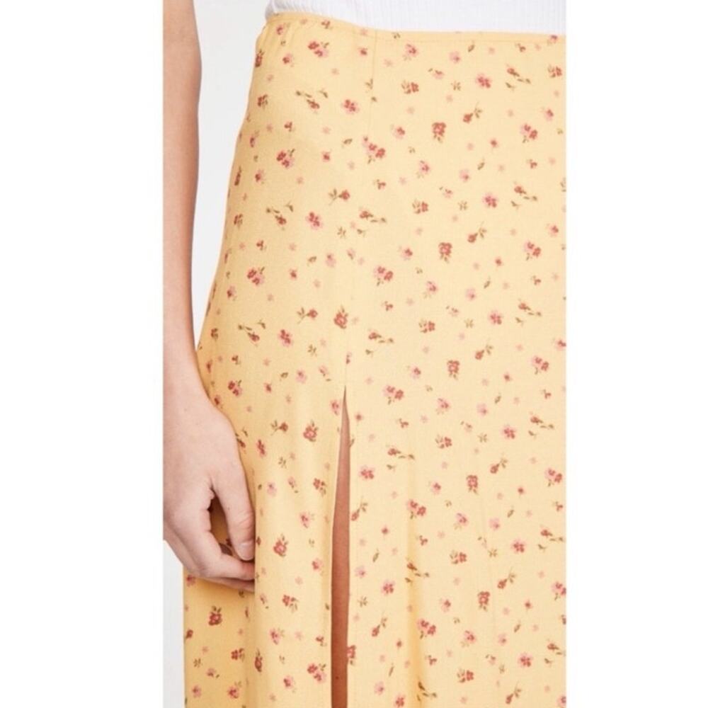 Reformation Zoe Midi Skirt Size 0 - Picture 3 of 7